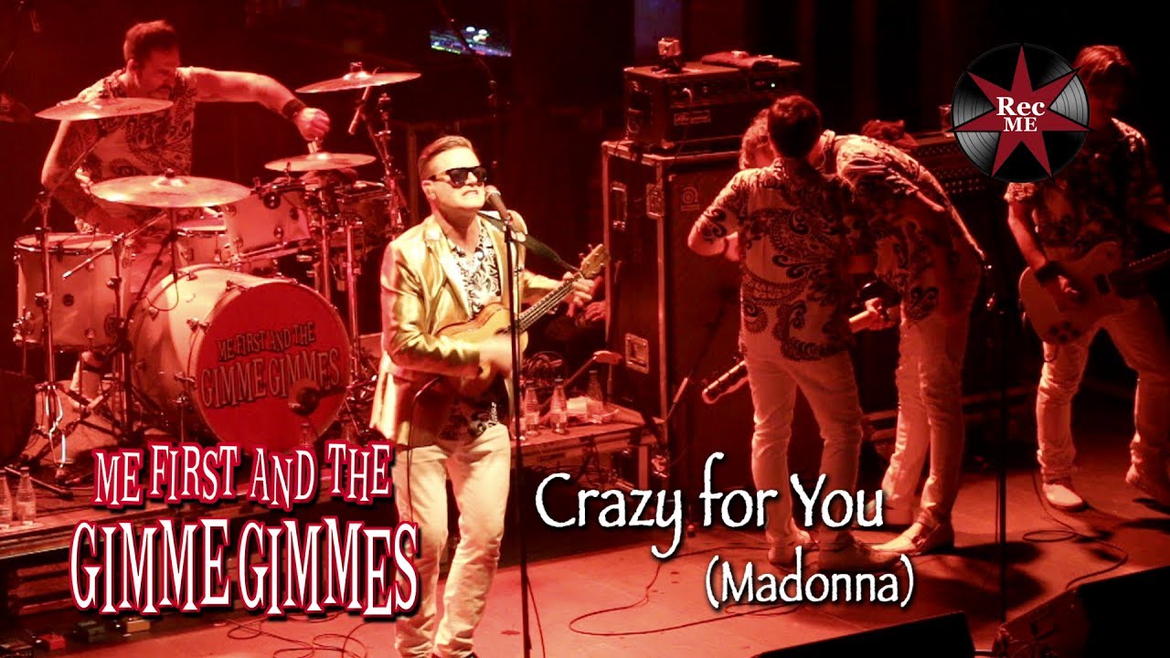 Me First and The Gimme Gimmes “Crazy for You” (Madonna) @ Sala Apolo (10/02/2017) Barcelona
