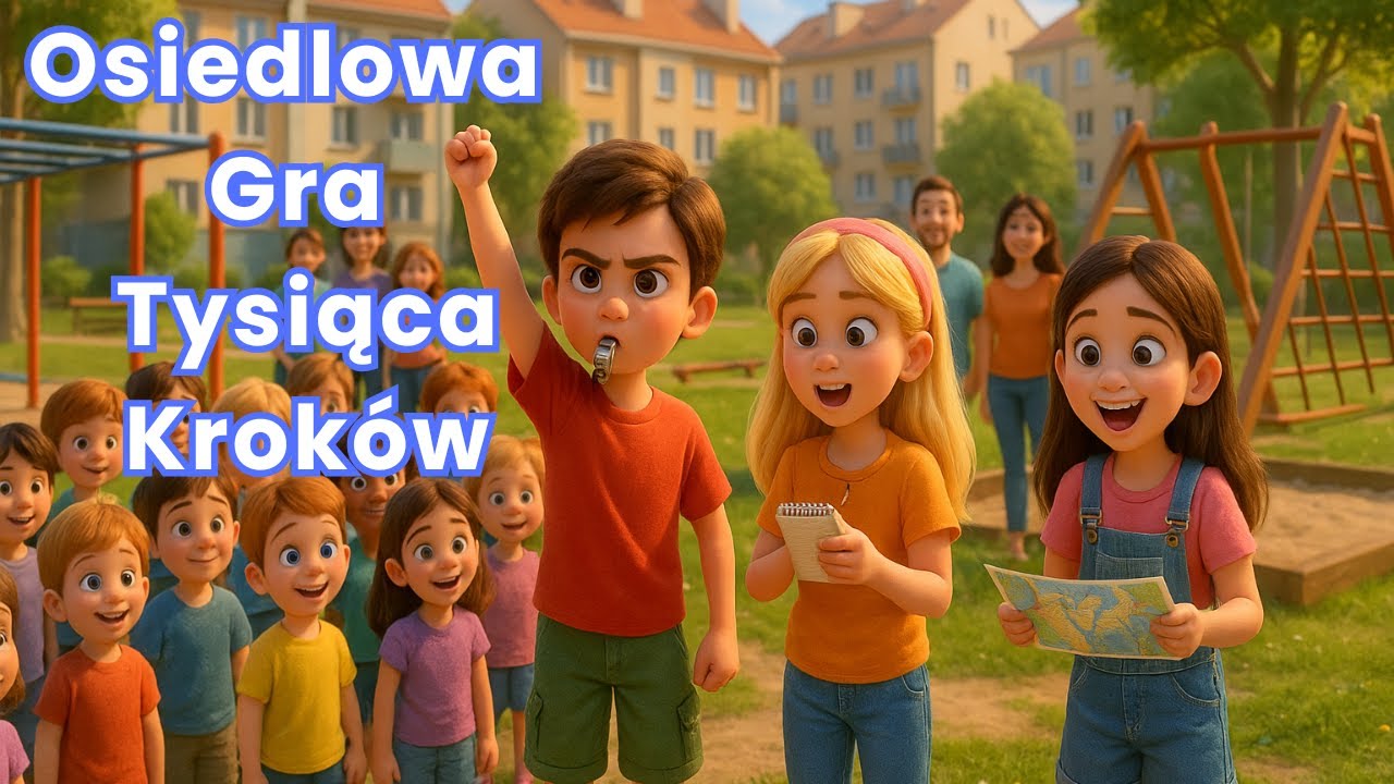 🎯Osiedlowa Gra Tysiąca Kroków👧👦 - Audiobook Dla Dzieci Do Słuchania Na Dobranoc