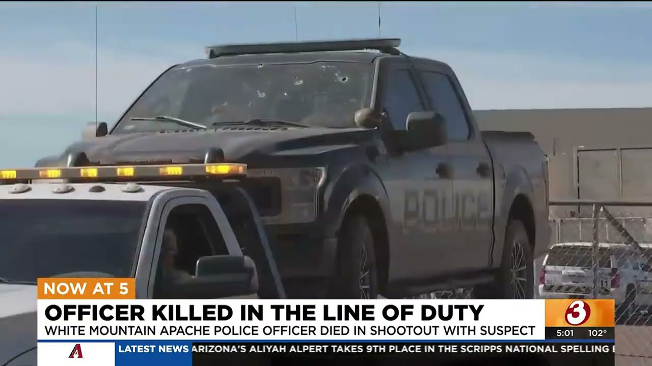 Tribal police officer killed during shooting in eastern Arizona