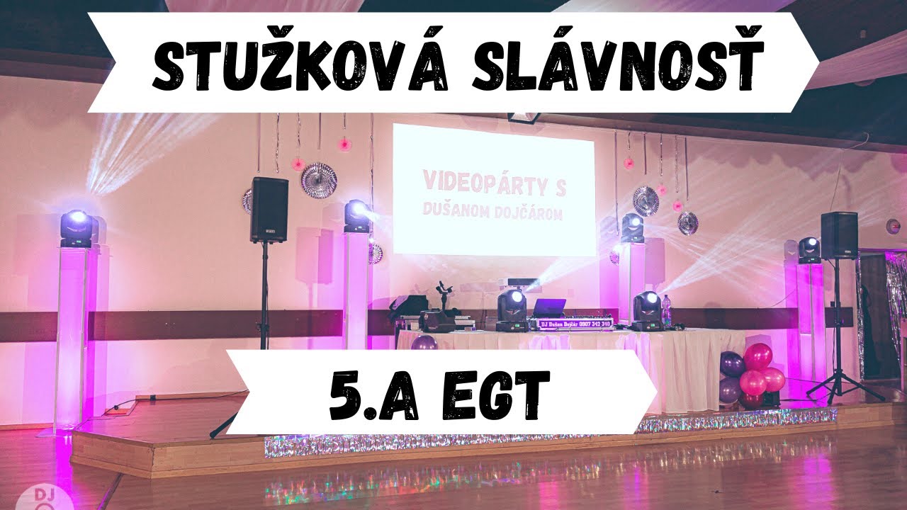 Stužková EGT Tisovec   DJ Dušan Dojčár