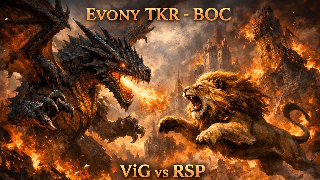 Evony TKR BOC - ViG vs RSP - Crazy high scores !!