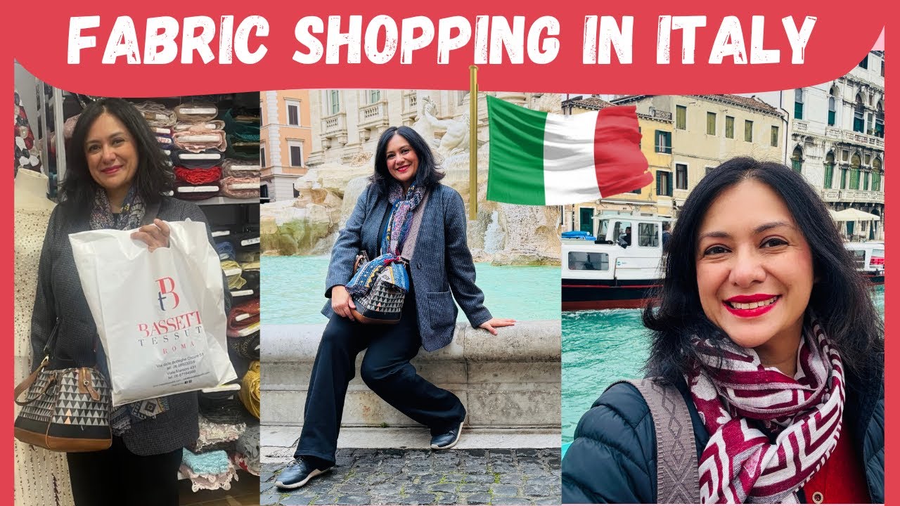 I Went to Italy for the Sights… and Came Back with YUMMY Fabric!