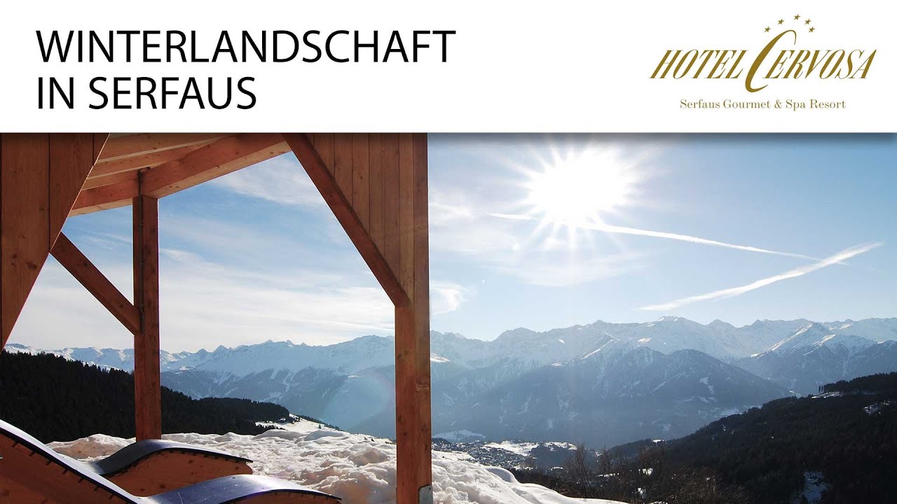 Winterlandschaft in Serfaus | Wellnesshotel Cervosa