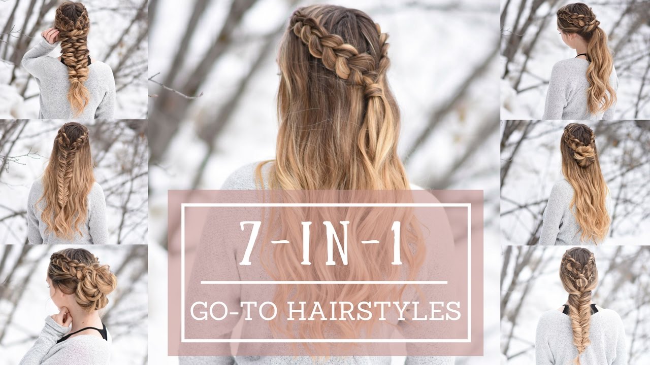 7-in-1 Easy Go-To Hairstyles | Braids by Jordan
