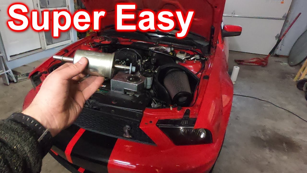 07-09 GT500 Fuel Filter Replacement and VMP Supercharger Pulley Hub Spacer Install