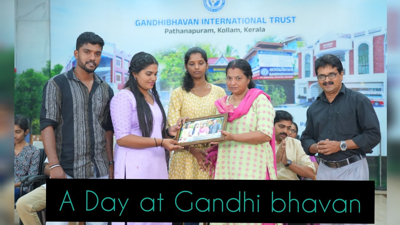 A Day💕Gandhi bhavan international trust❤️                     #gandhibhavan #pathanapuram