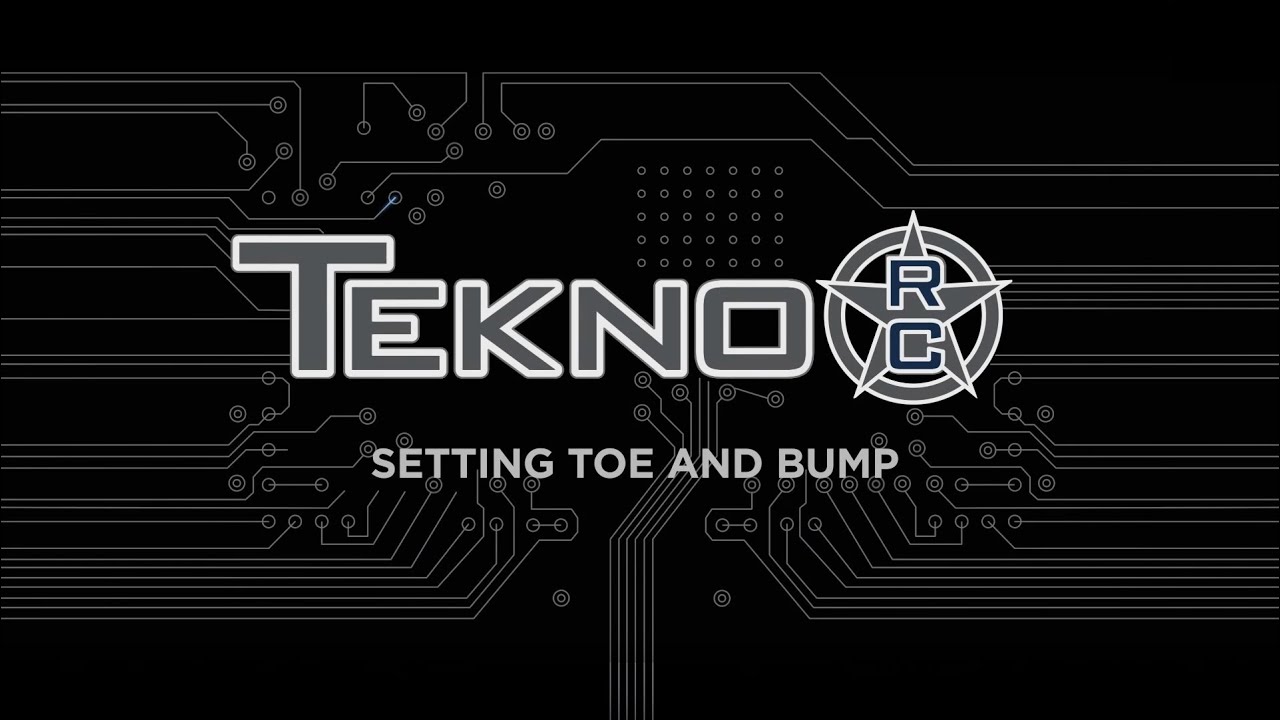 Tekno RC Setting Toe and Bump