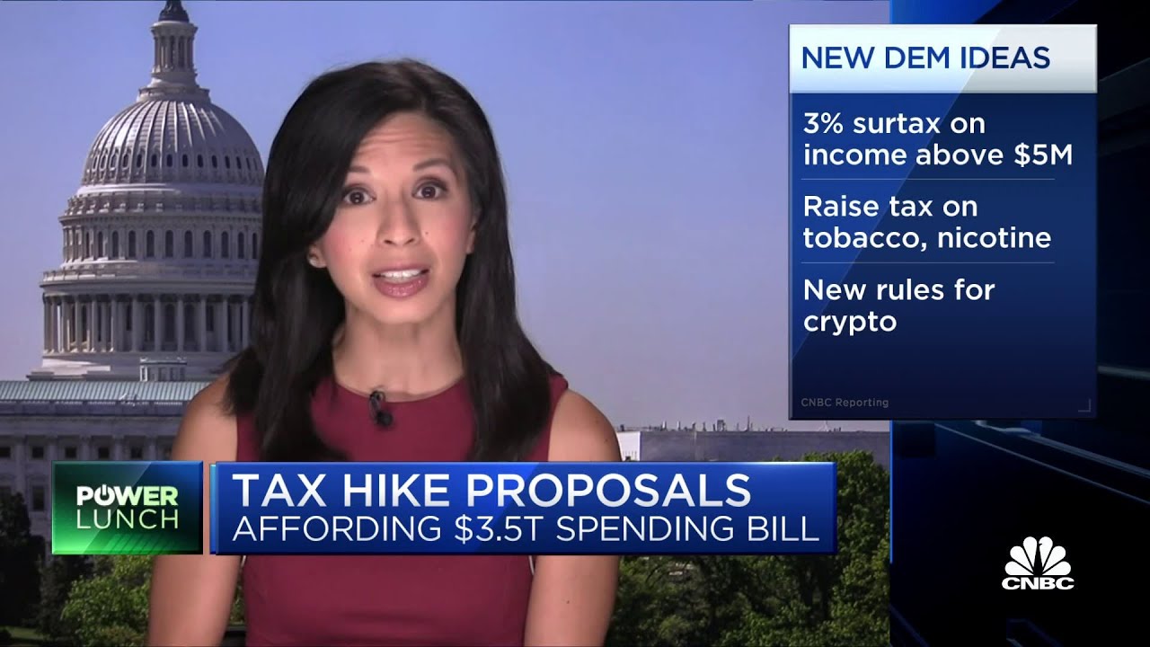 Democrats' plan to pay for $3.5 trillion spending bill