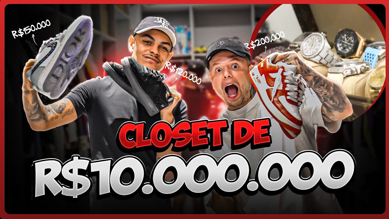 CHRYS DIAS, O INFLUENCIADOR COM O CLOSET MAIS CARO DO MUNDO!