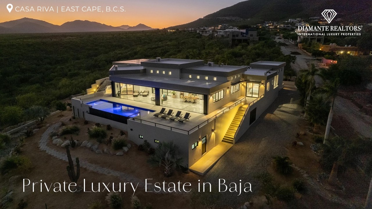 A Self-Sustaining Luxury Estate in Mexico: Casa Riva | Los Barriles, Baja California Sur
