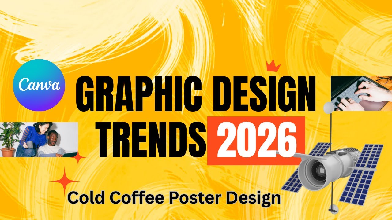 Coffee Poster Design | Canva Cafe Poster Design Tutorial