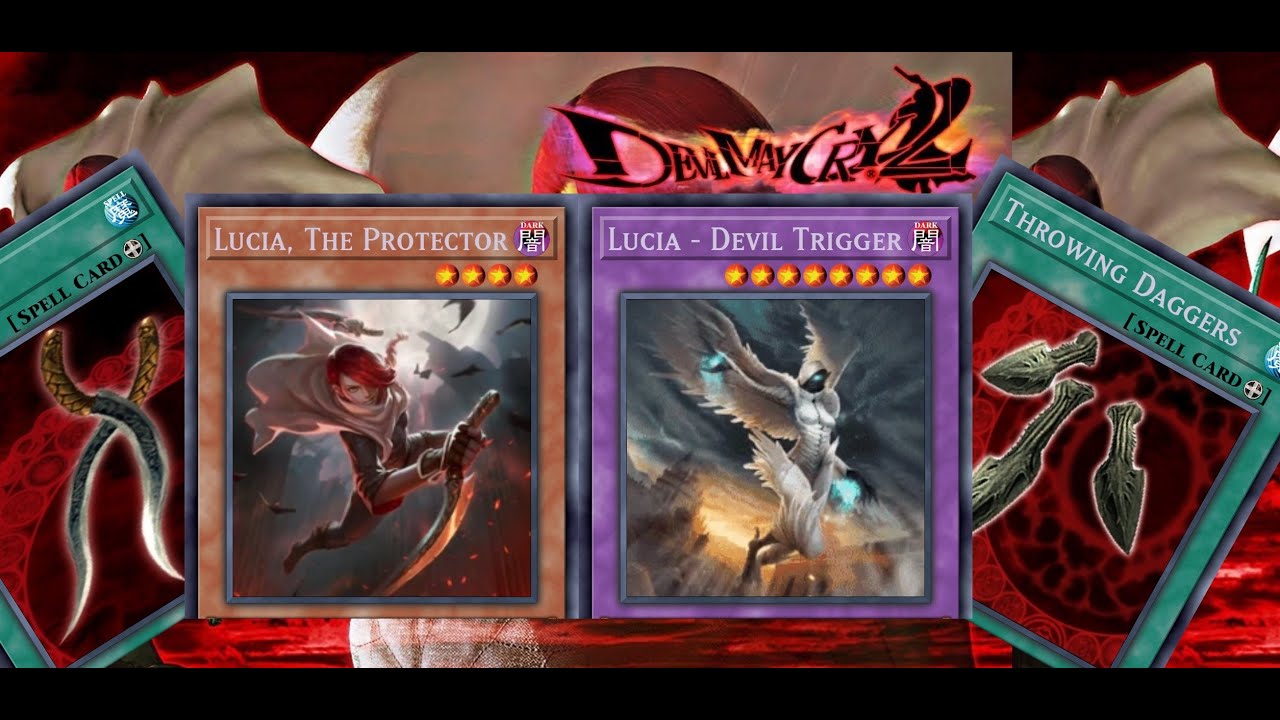 Lucia Custom Cards For Edo Pro 2025 #devilmaycry2 #edopro #yugioh #lucia