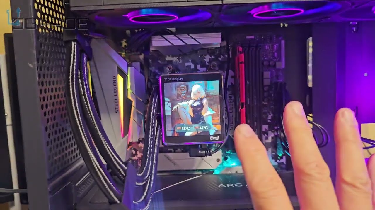 PCCOOLER Liquid Cooler DT360 ARGB Display