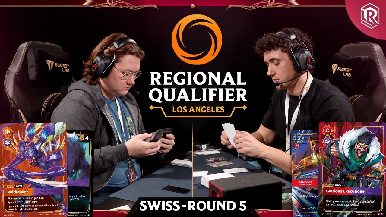 Kha'Zix vs Draven | Riftbound Regional Los Angeles - Round 5