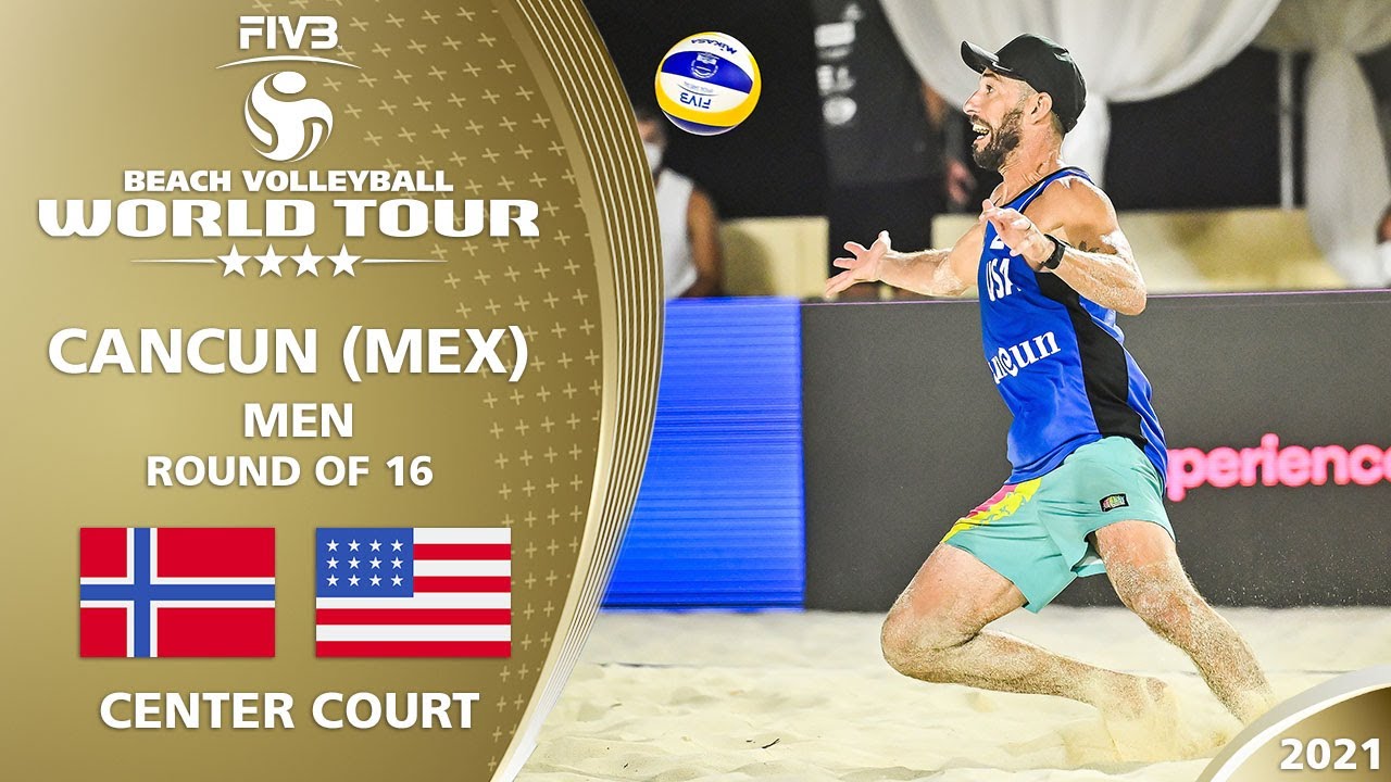 Mol/Sørum vs. Lucena/Dalhausser - Full Match | 4* Cancun 2021 #1