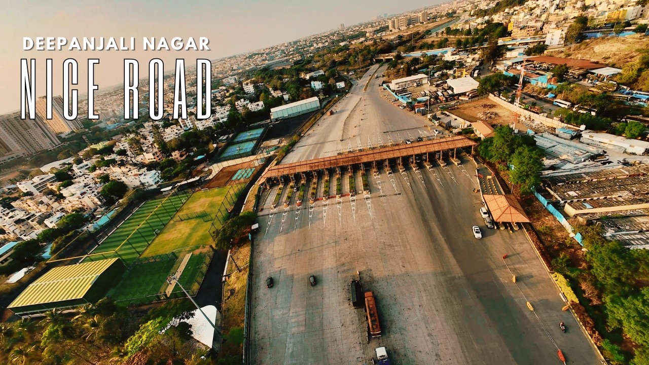 The brand new Deepanjali Nagar NICE Road FPV walkthrough! Bangalore NICE Road