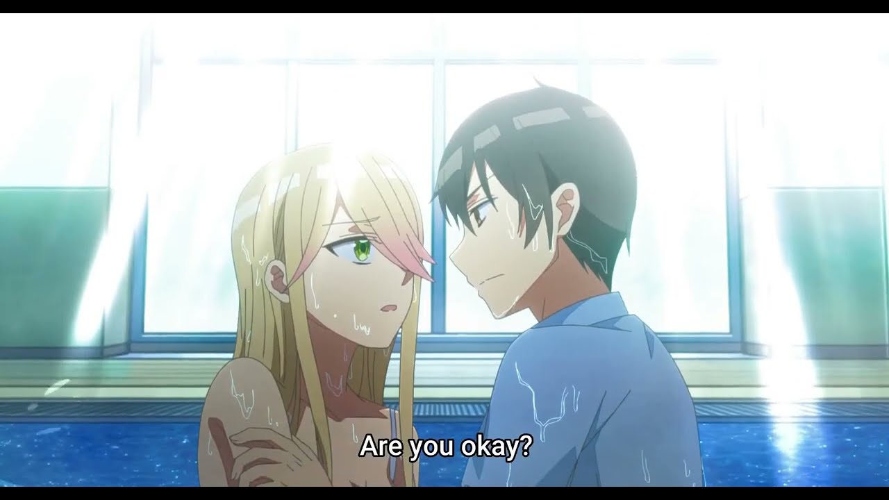 Watari kun no xx ga Houkai Sunzen Episode 15 Watari saves Tachibana from drown herselfs