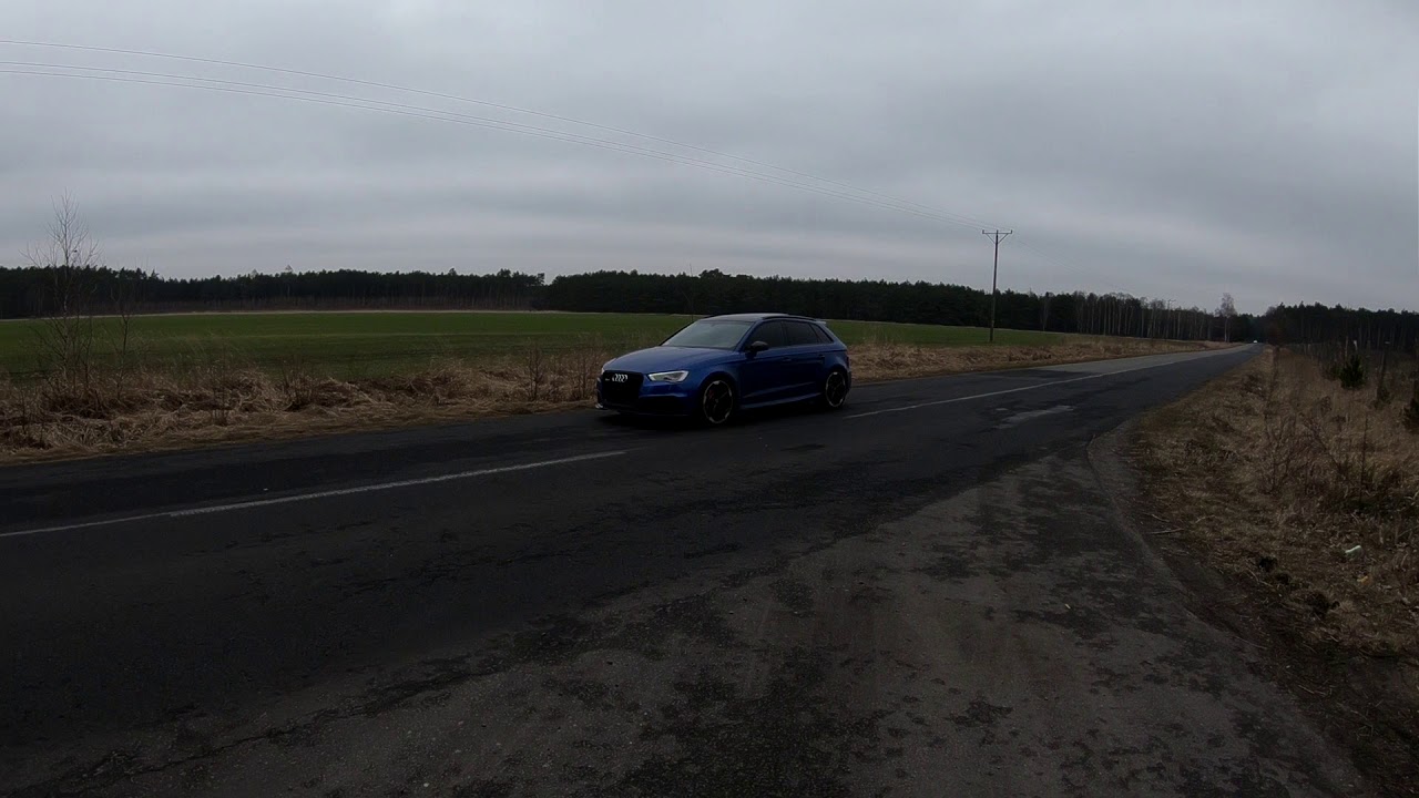 AUDI RS3 8V 2.5 TFSI - ACCELERATION / SOUNDCHECK MILLTEK DOWNPIPE EXHAUST