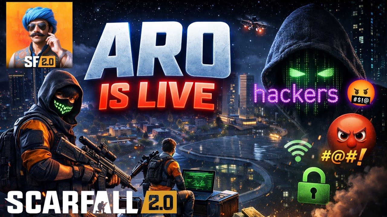 🔴 ScarFall 2.0 LIVE —Life_AROisLIVE  scarfall hackers 🤬🤬 and scarpass giveaway free 😃 join now
