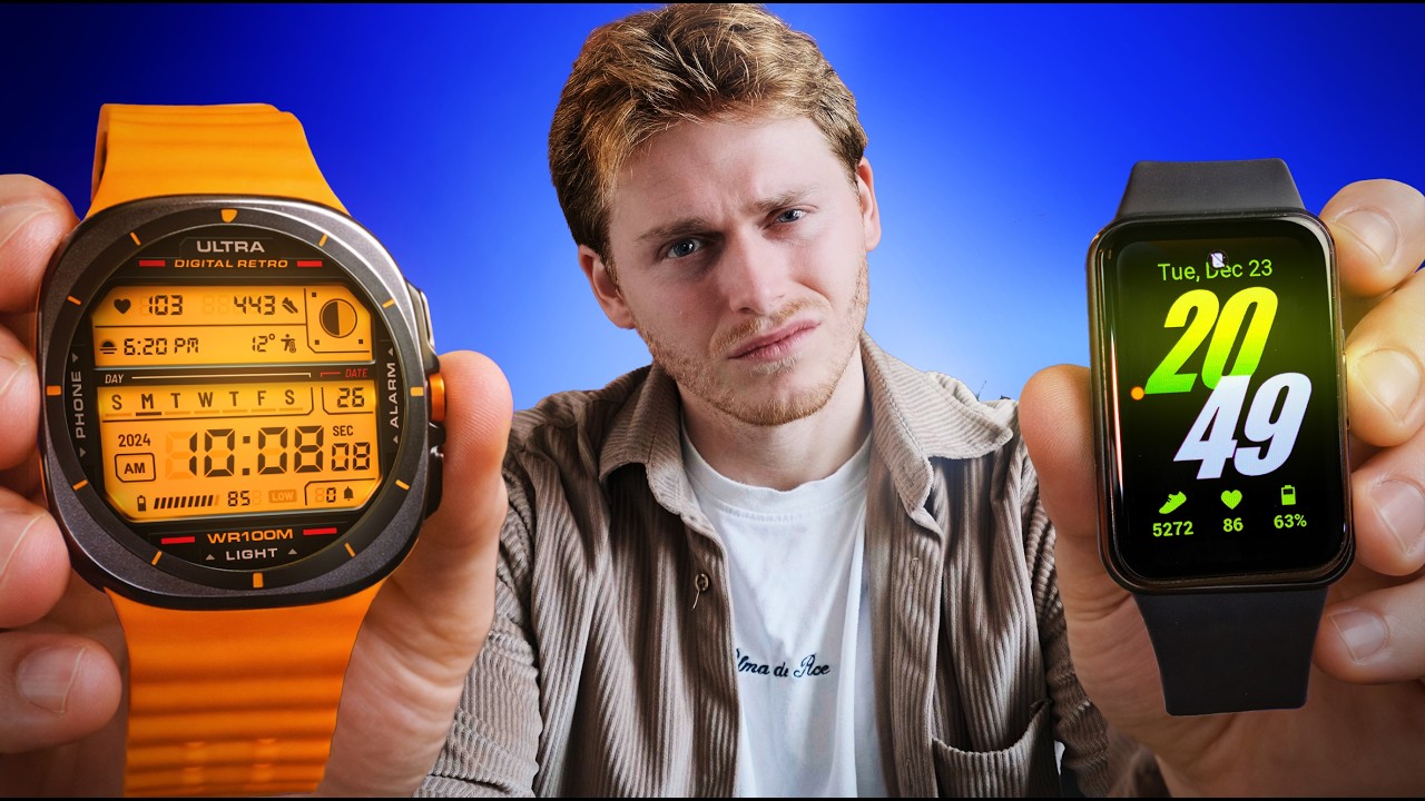 $400 Galaxy Watch Ultra VS $40 Galaxy Fit 3..