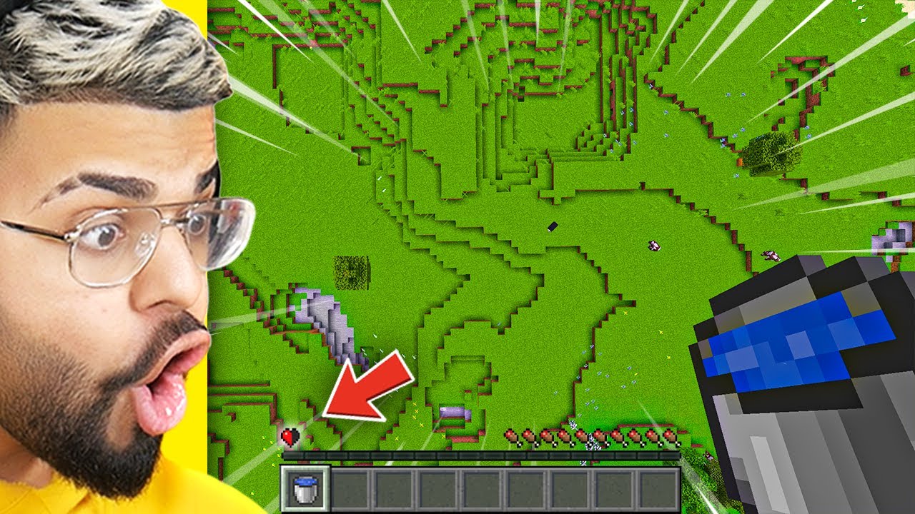 DON'T TAKE DAMAGE.. (Minecraft Challenge)