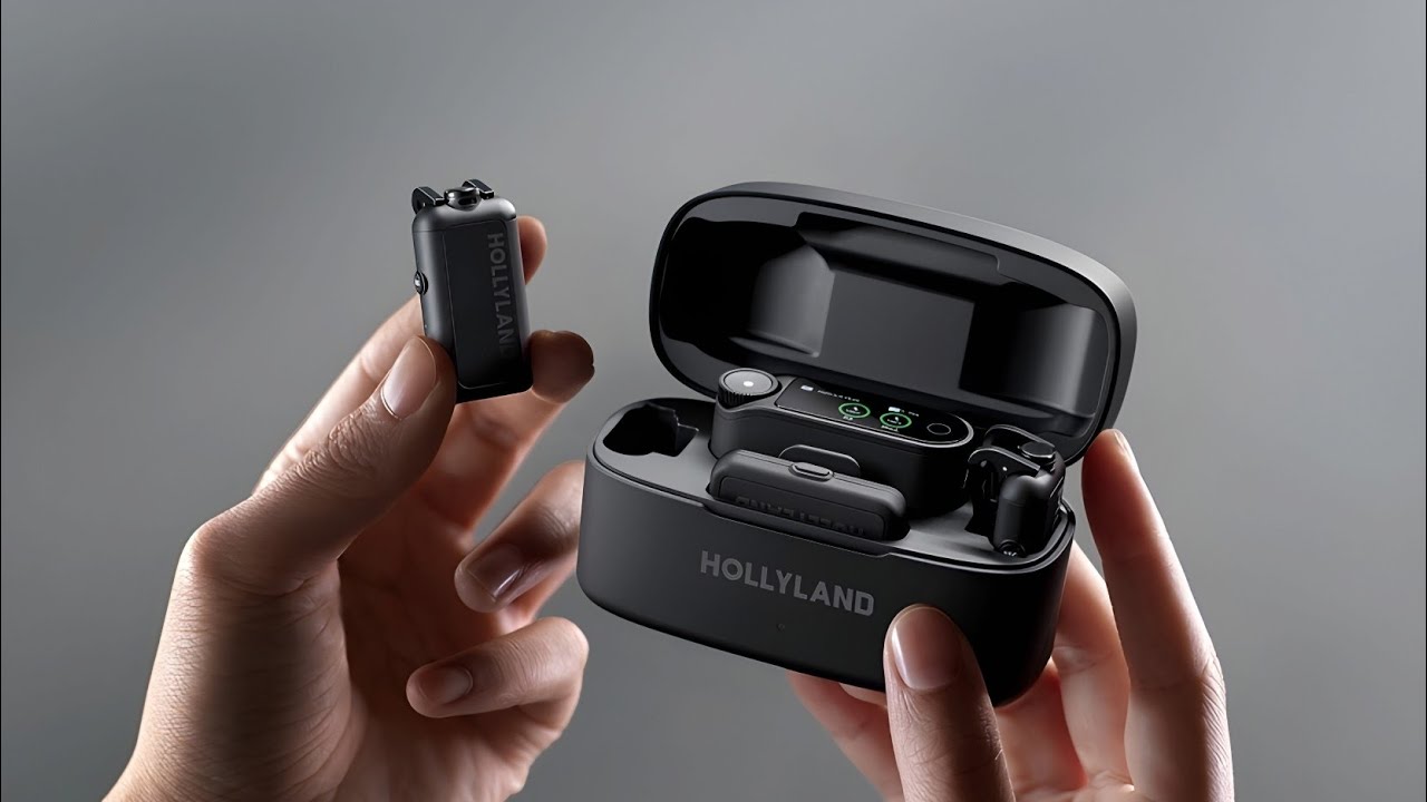 Professional Wireless Microphone Set for Content Creators | Hollyland Lark Max 2