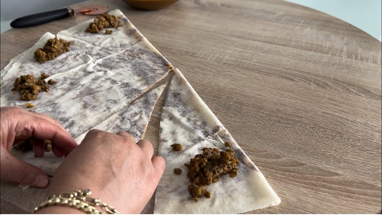 İDDİA EDİYORUM‼️BU BÖREĞİ BUZLUĞUNUZDAN  EKSİK ETMEYECEKSİNİZ💯PROTOİN DOLU YEŞİL MERCİMEKLİ BÖREK👌