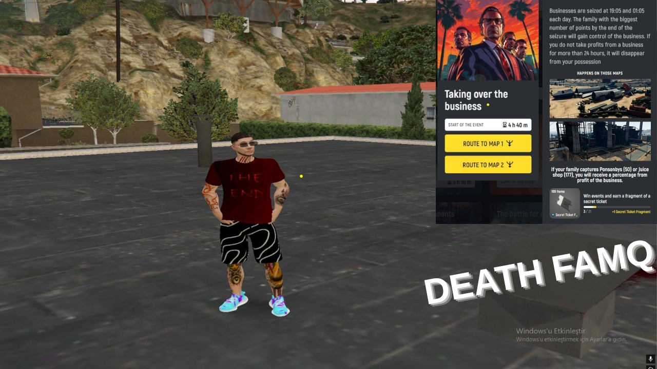 BİZ WAR EVENTİ !! DEATH AİLESİNE KATILIN | Grand Rp Server 1