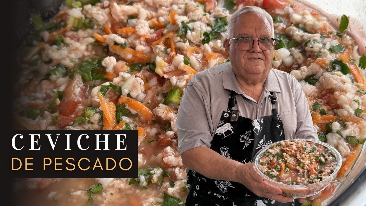 Ceviche de Pescado Económico y Riquísimo