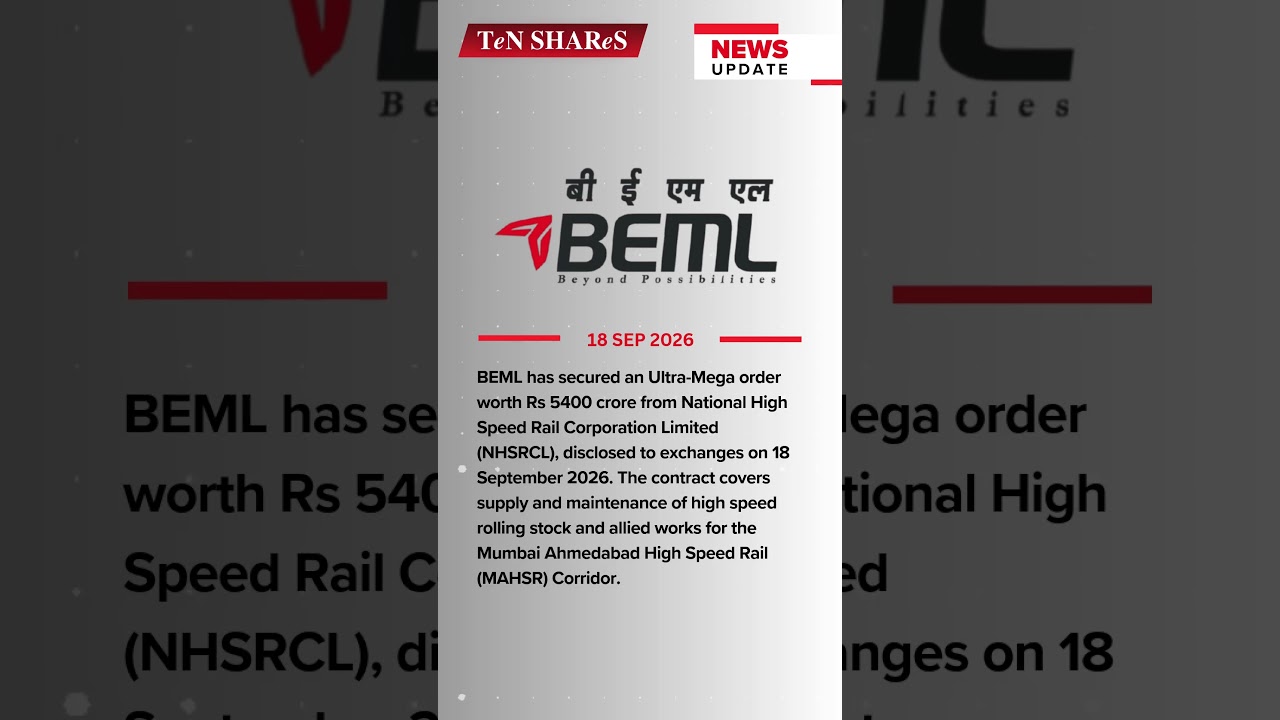 BEML | 18 SEP 2026 | #bse #nse #marketnews #News #BEML  #Construction #defense #Aerospace #Mining
