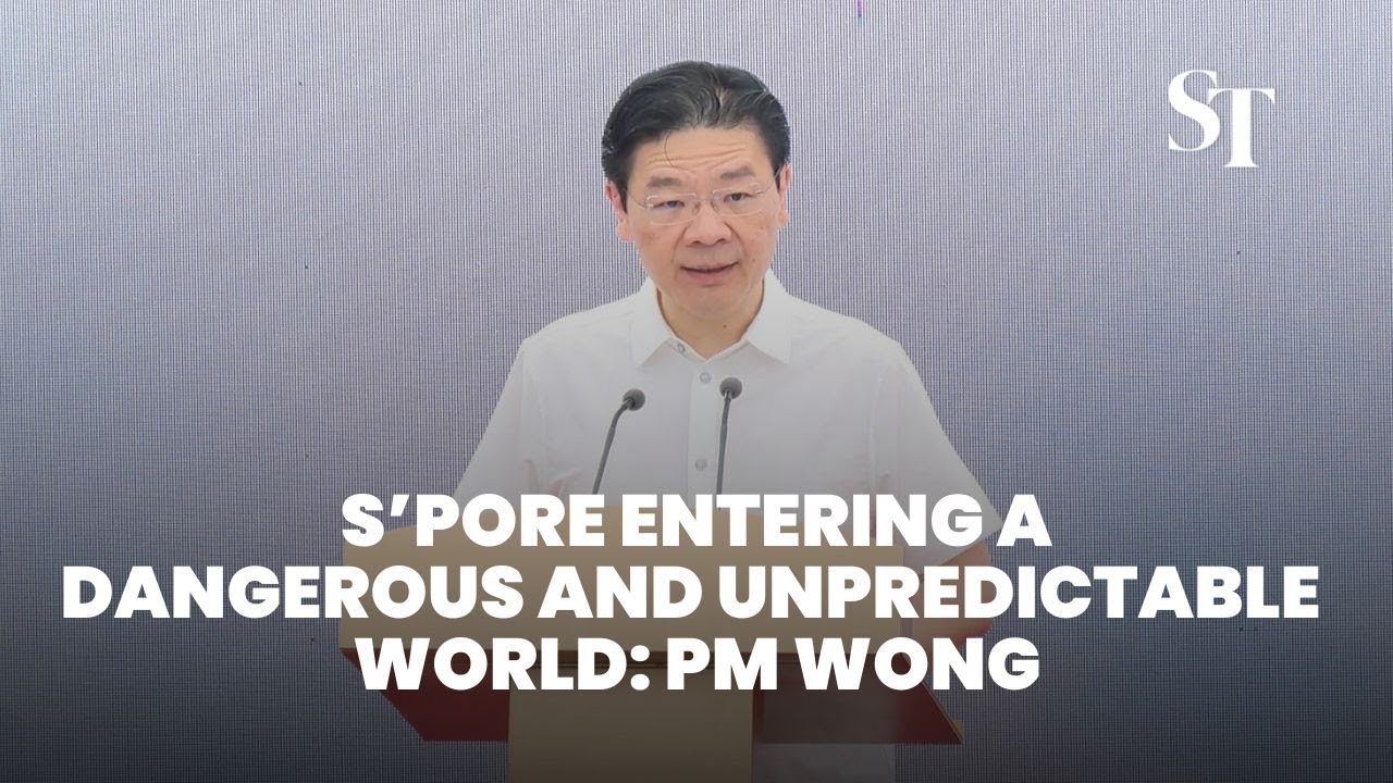 ‘More shocks to come’: PM Wong on Singapore entering a dangerous and unpredictable world | GE2025