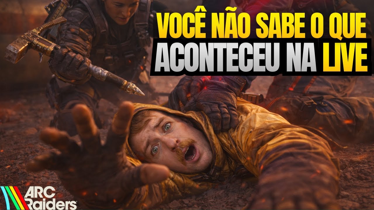 ISSO TUDO ACONTECEU em UMA ÚNICA LIVE de ARC RAIDERS