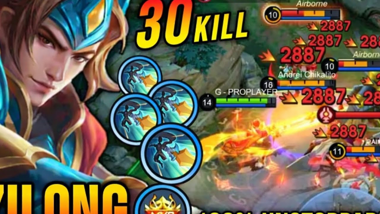 ZILONG 30KILL+SAVAGE 2026#mlbb #mobilelegends #zilonggameplay #zilongbestbuild 