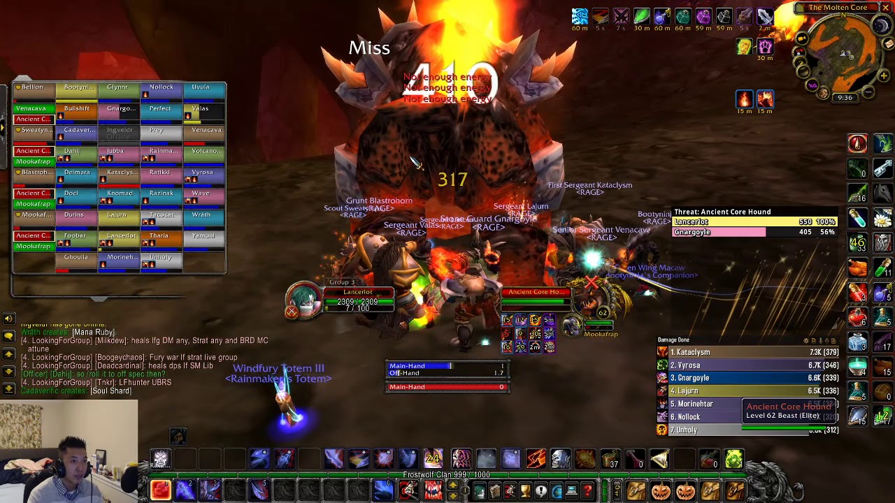 WoW Classic Guild RAGE 1st MC Cleared
