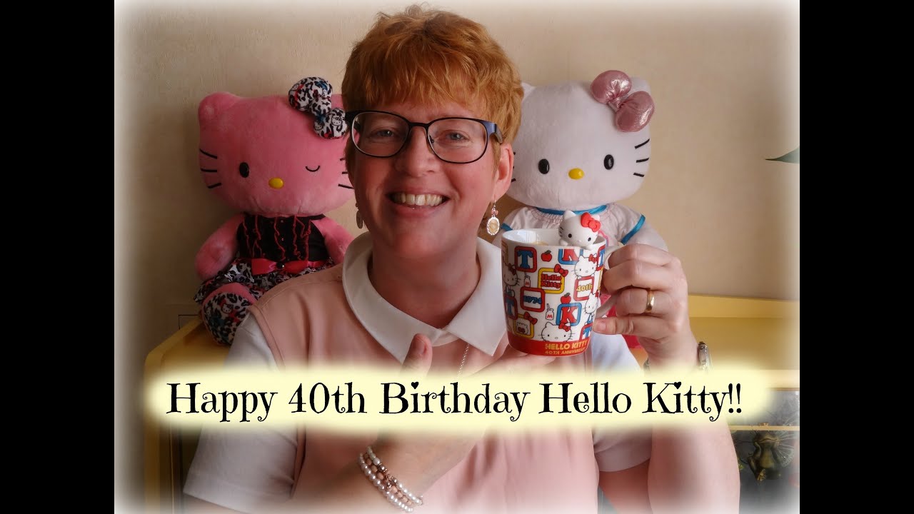 Happy 40th Birthday Hello Kitty!!