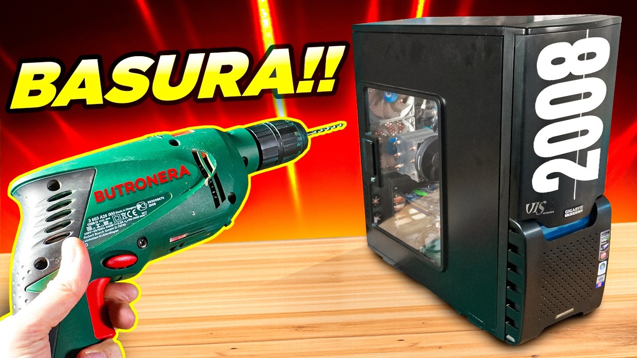 RESCAT&Eacute; una COMPUTADORA de la BASURA que ten&iacute;a WINDOWS VISTA