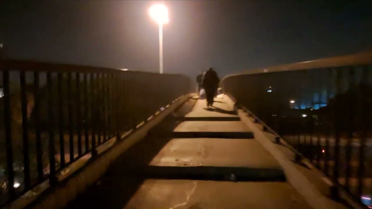 Al Rai Kuwait after dark