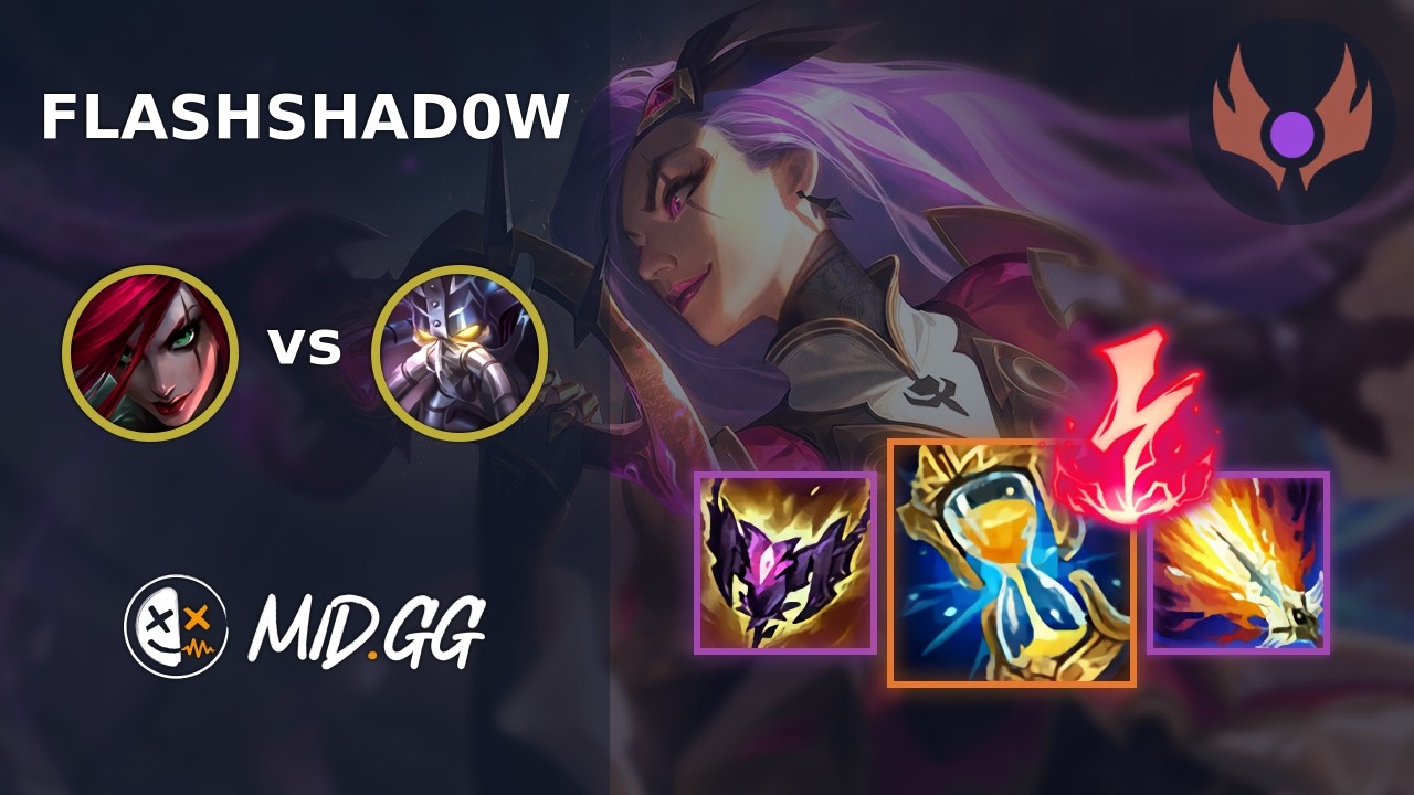 MID.GG: [ FlashShad0w ] Katarina MID vs Kassadin | EUW MASTER | LOL Season 2026