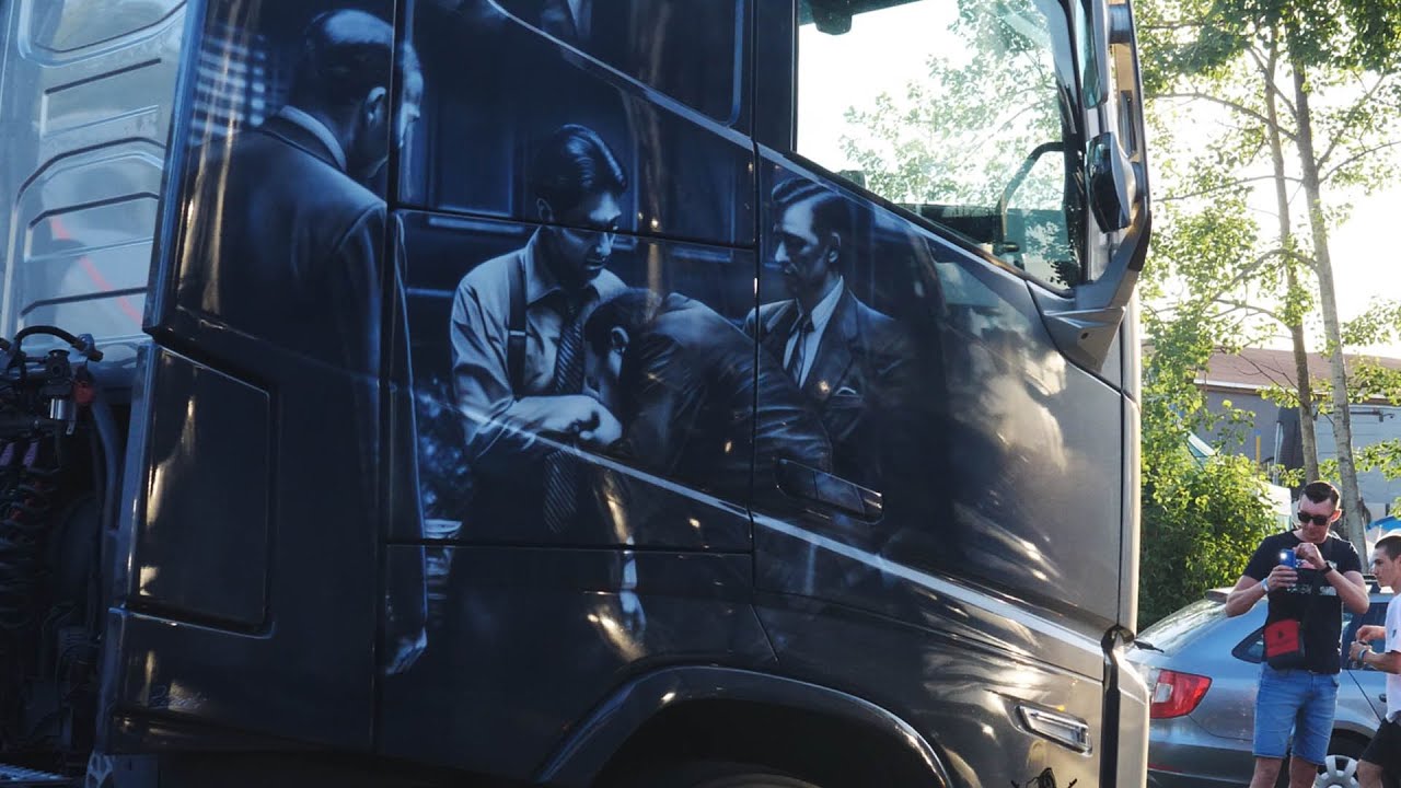 Repiński i jego Volvo FH - The Godfather - Ale sztos!