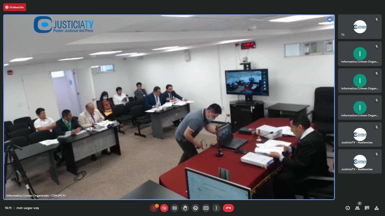 Audiencia de prisi&oacute;n preventiva contra Vladimir Cerr&oacute;n Rojas