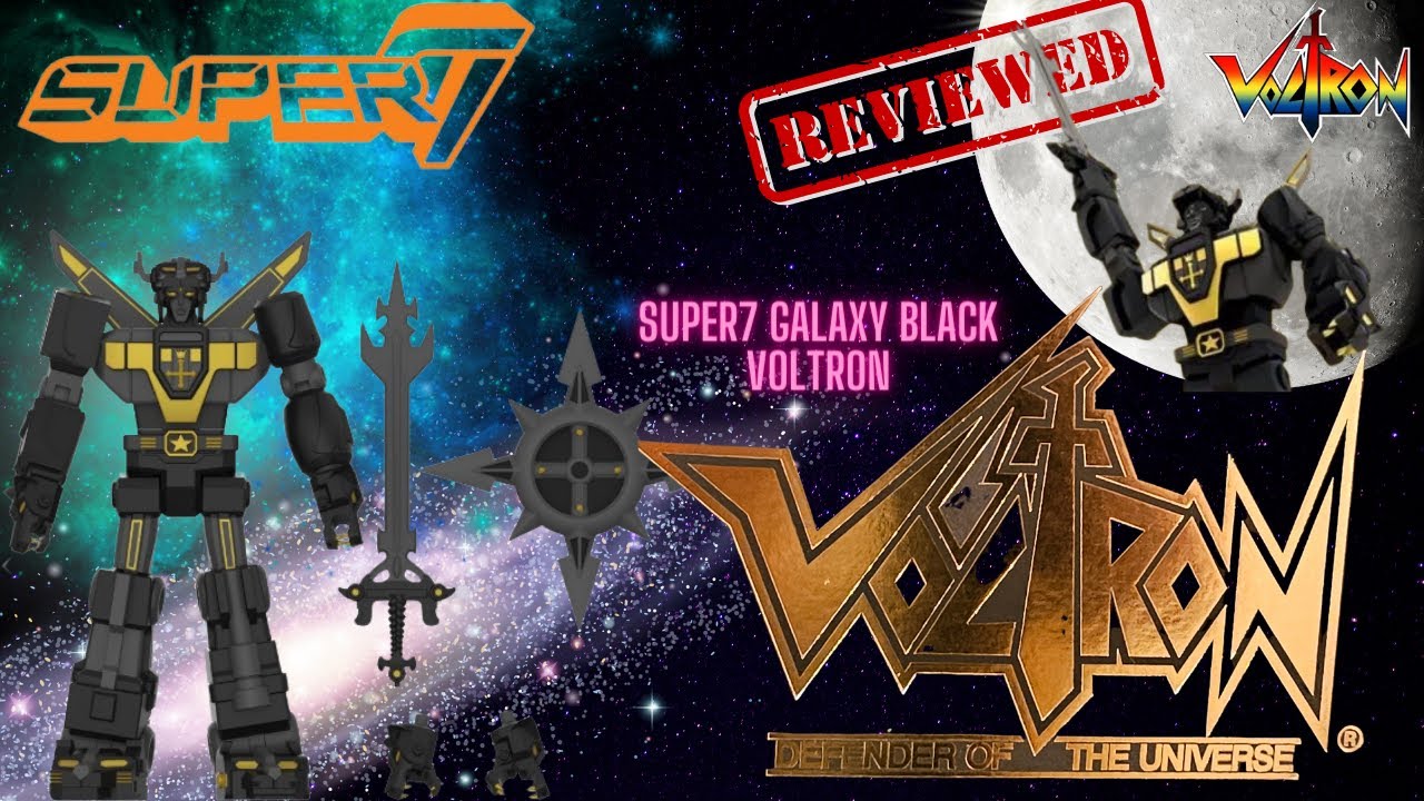 Galaxy Black Voltron: Super7 Ultimates Review