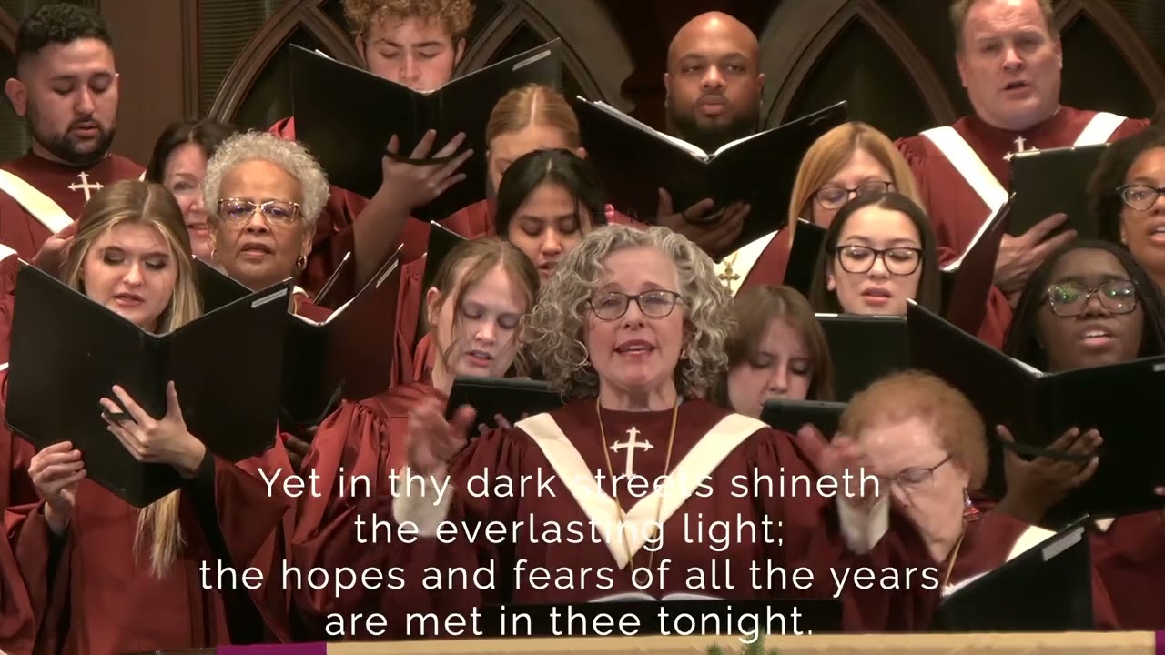 O Little Town of Bethlehem; FUMC Houston, 12/10/2023