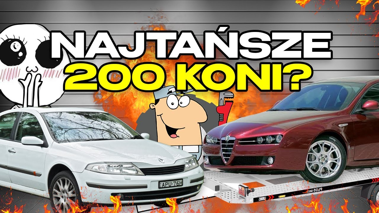 TANIE i NIE AWARYJNE 200 KONI!? - NAJLEPSZE AUTA 🔥💸