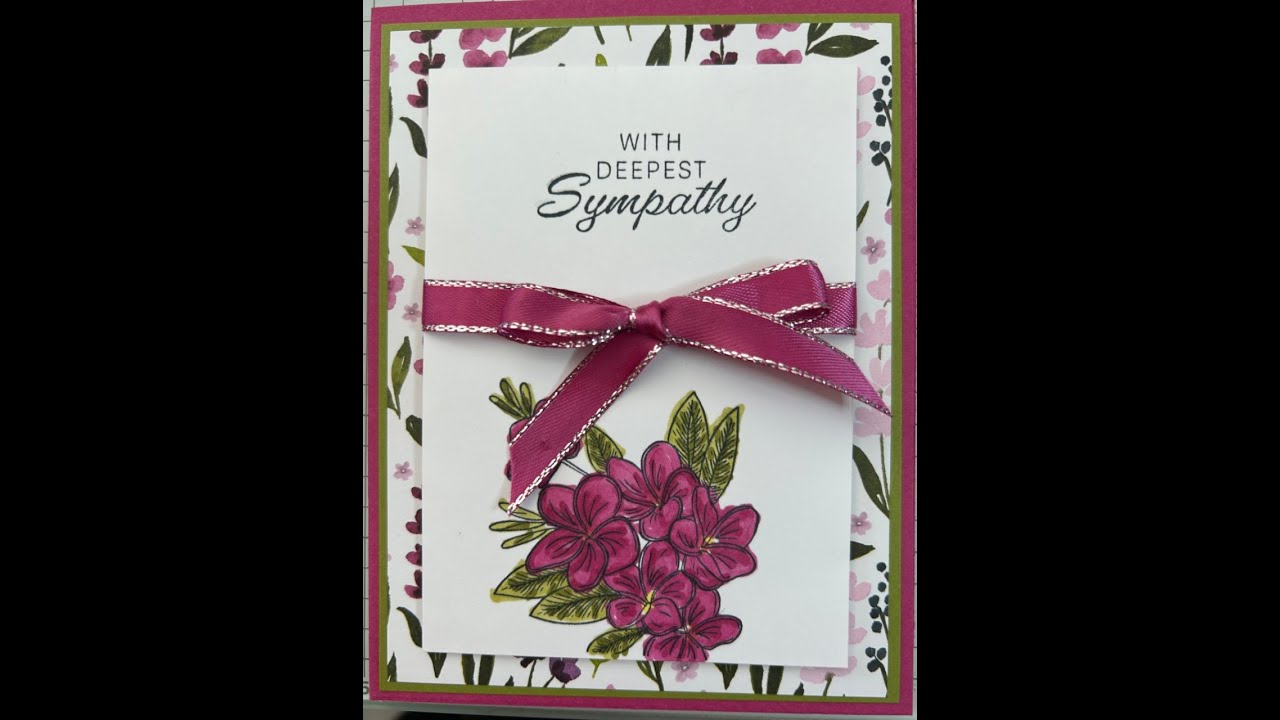 Lunch with Laura  10/30/25 Sympathy Card