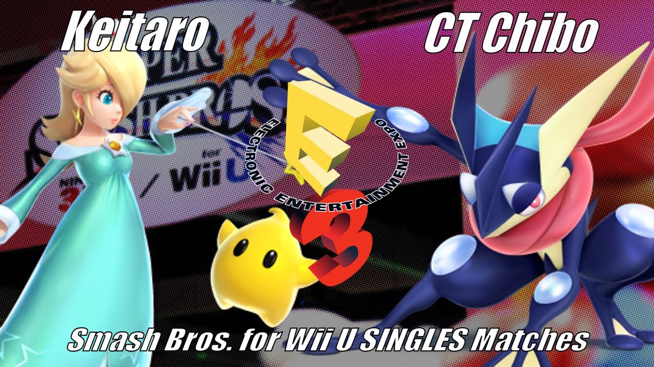 E3 2014 - Keitaro (Rosalina & Luma) vs CT Chibo (Greninja) - SSBU