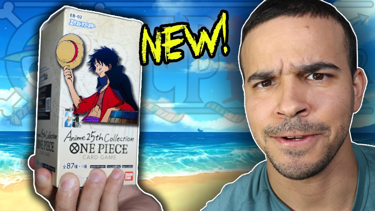 Opening A ONE PIECE 25TH Anniversary Collection Japanese Booster Box!!!