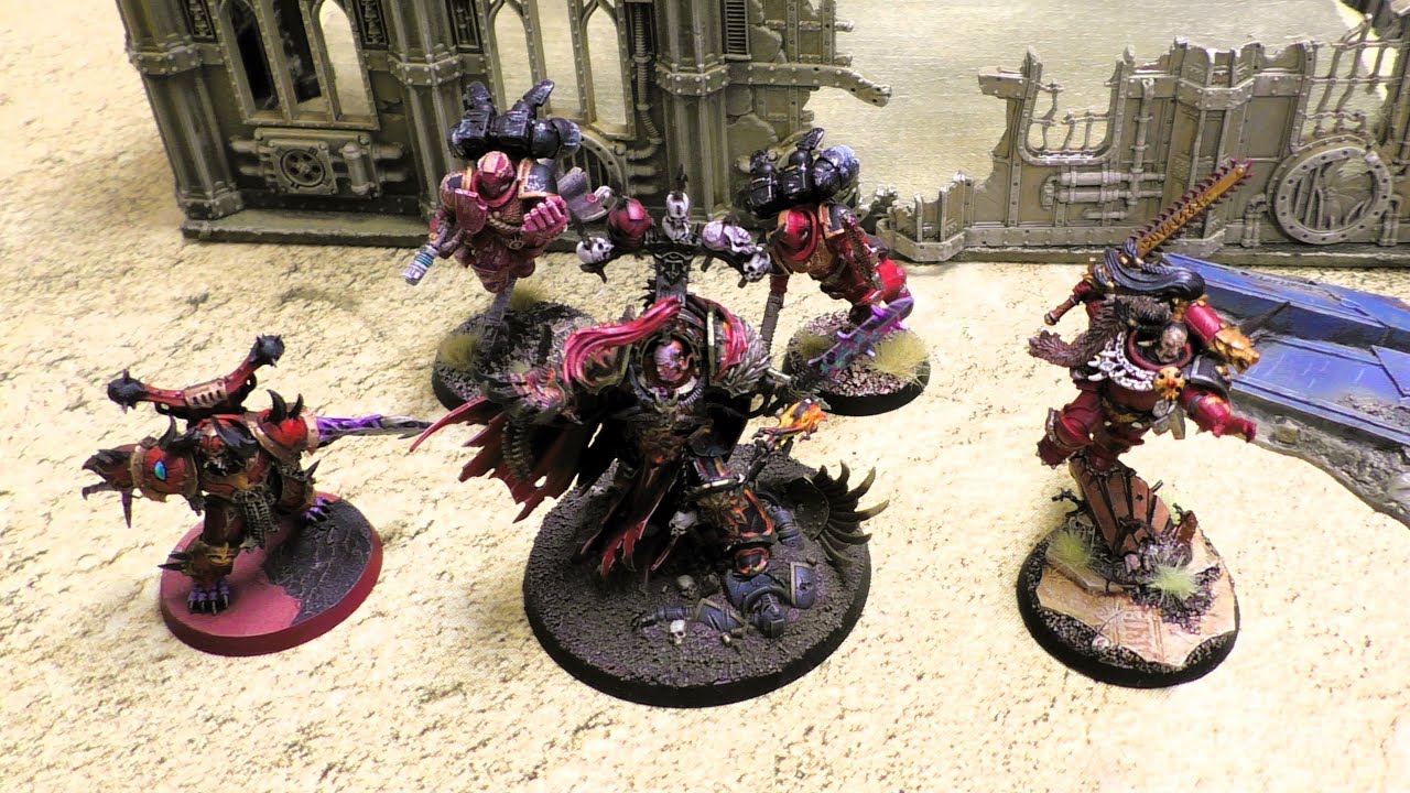 Warhammer 40k - Battlereport 576 - Space Wolves vs. Chaos Spacemarines (DE)