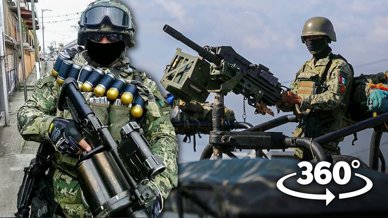 Enfrentamiento del Ej&eacute;rcito Mexicano vs C&aacute;rteles | VIDEO 360