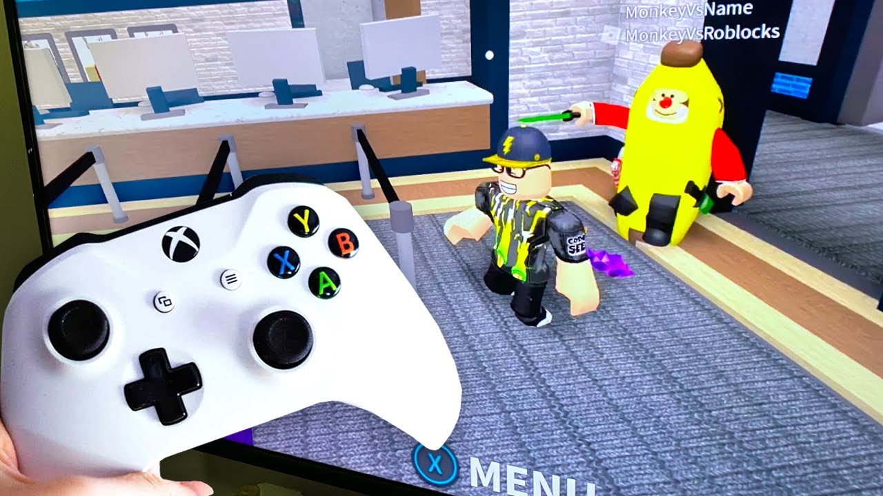 Roblox Murder Mystery 2 on Xbox One MULTIPLAYER!!
