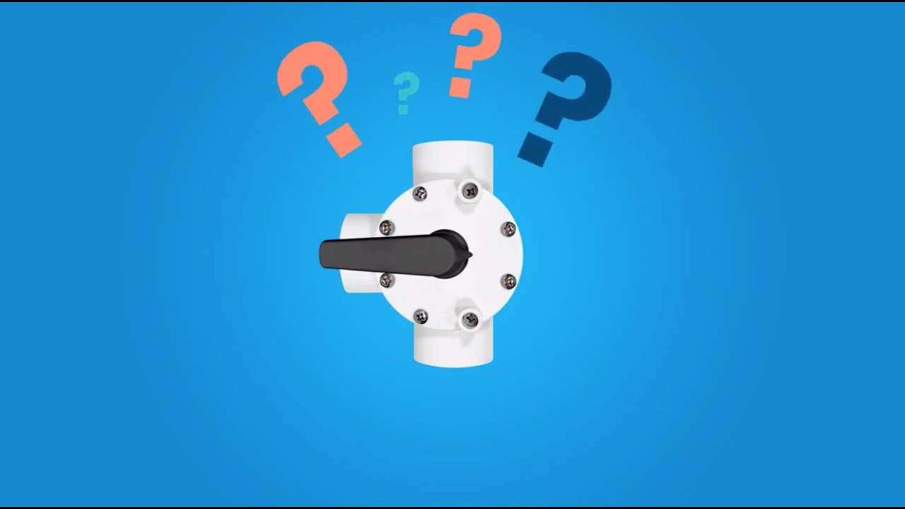 Valve &agrave; 3 voies pour piscine: facile et pratique | Sima Piscines & Spas